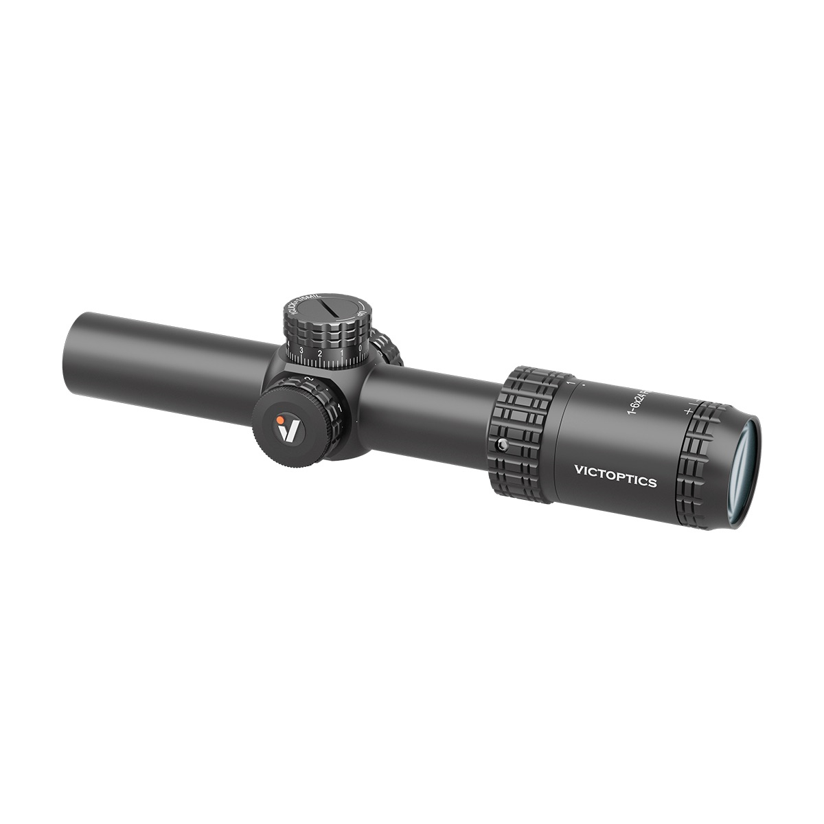 VictOptics LPVO Scope S6 1-6x24i Fiber - Black OD-A-OPSL33 asgbox.pl VictOptics LPVO Scope S6 1-6x24i Fiber - Black - obrazek 4