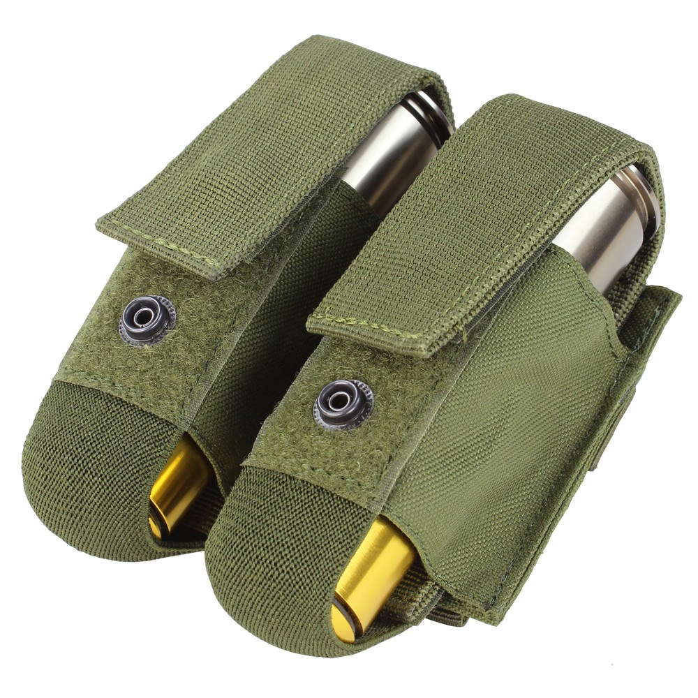 Condor Double 40mm Grenades Molle Pouch - Green OD-A-CON150-OD asgbox.pl Condor Double 40mm Grenades Molle Pouch - Green