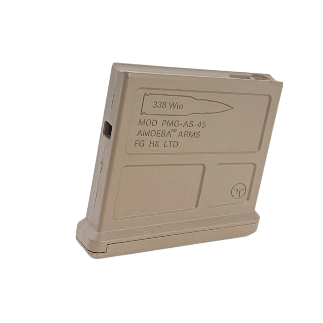 Long Magazine for ARES Amoeba AS01/02/03 Striker 45 BBs - Tan OD-A-ARES065-DE asgbox.pl Long Magazine for ARES Amoeba AS01/02/03 Striker 45 BBs - Tan - obrazek 2