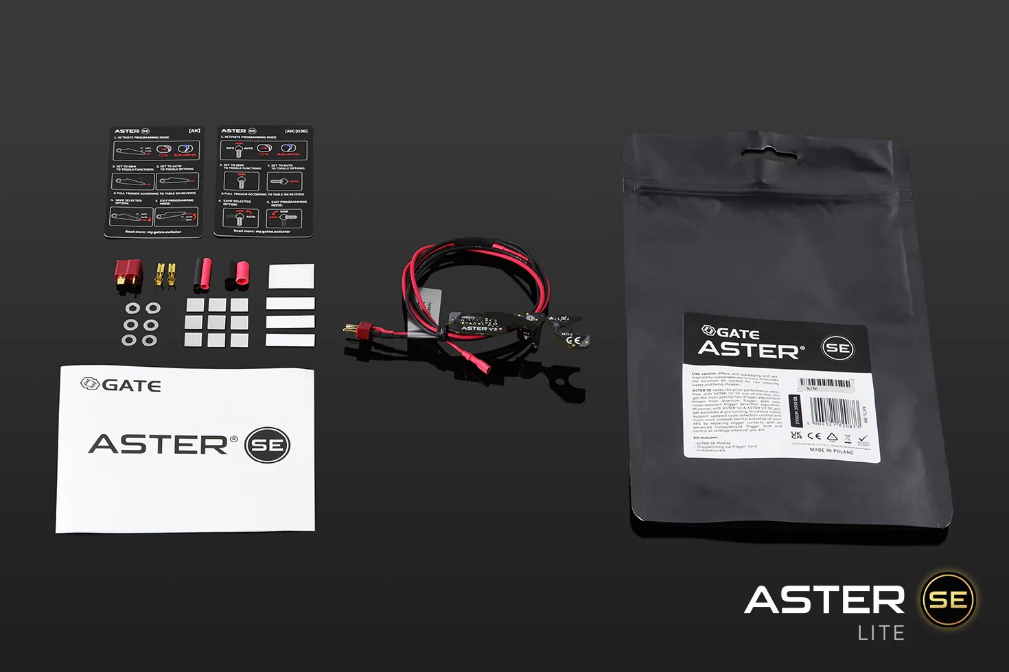 GATE ASTER V3 ETU Unit SE Expert Module - Front Wiring OD-A-AST3S-EM asgbox.pl GATE ASTER V3 ETU Unit SE Expert Module - Front Wiring - obrazek 5