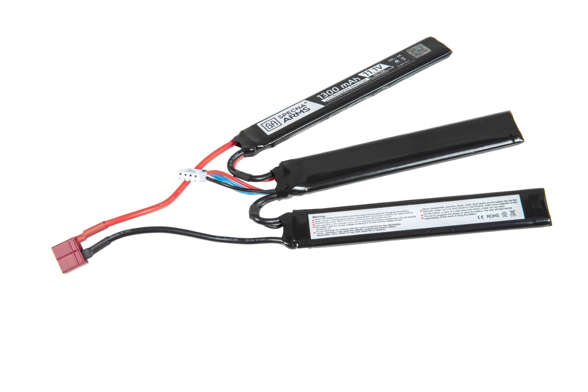Li-Pol battery SA 11,1V 1300mAh, 15/30C (T-Dean) - Crane (3-pieces) OD-A-SPARMS237 asgbox.pl Li-Pol battery SA 11,1V 1300mAh, 15/30C (T-Dean) - Crane (3-pieces)