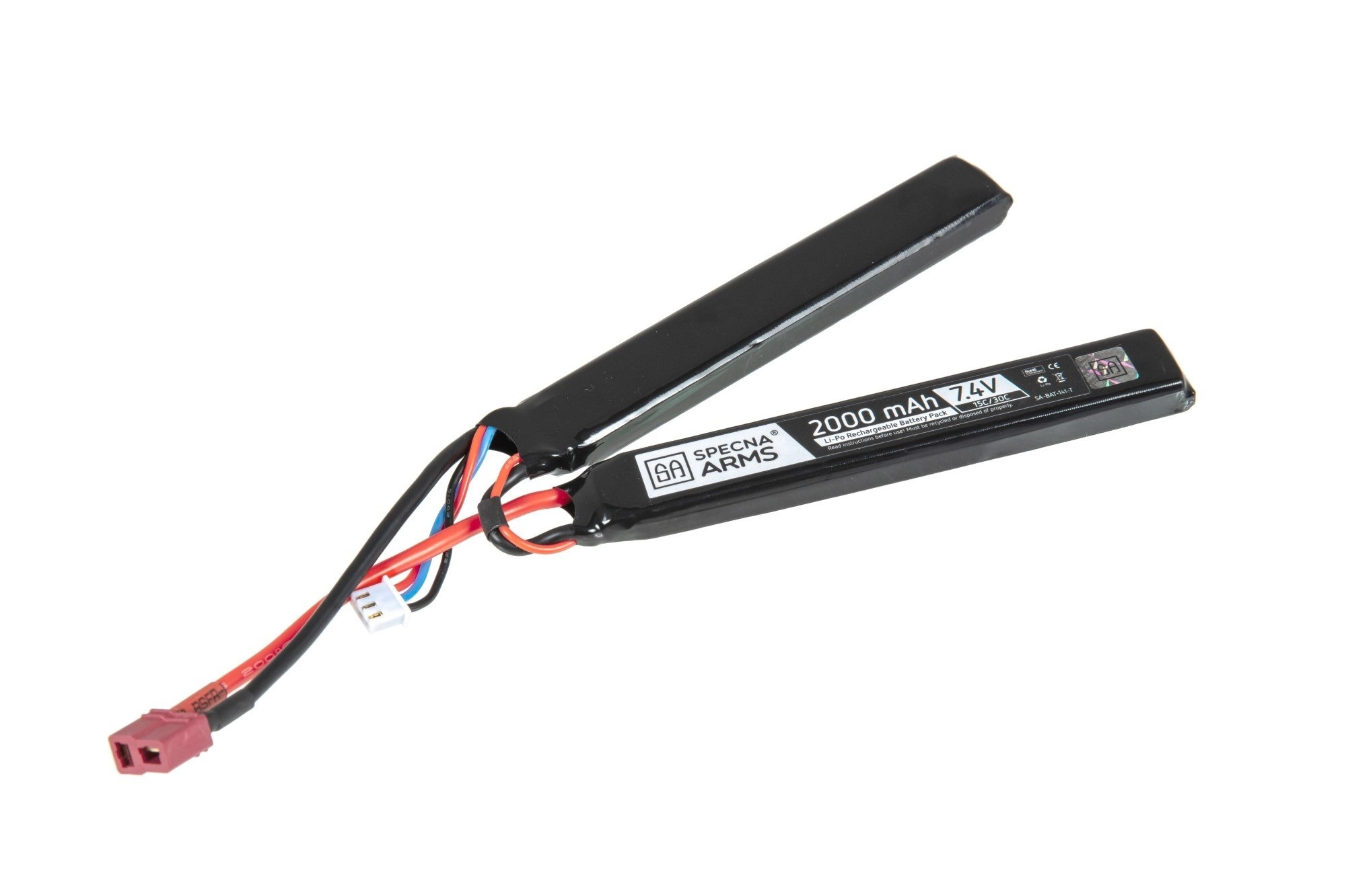 Li-Pol baterie SA 7,4V 2000mAh, 15/30C (T-Dean) - Nunchuk (2-pieces) OD-A-SPARMS236 asgbox.pl Li-Pol baterie SA 7,4V 2000mAh, 15/30C (T-Dean) - Nunchuk (2-pieces)
