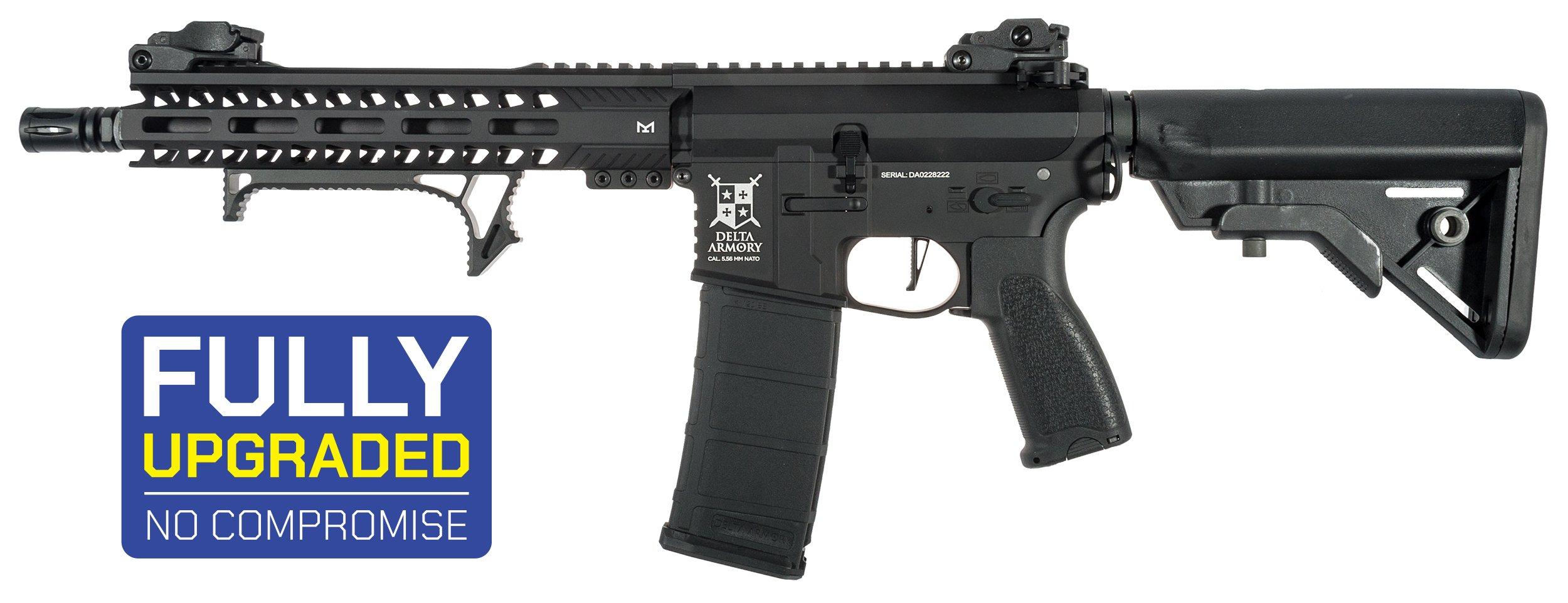 Delta Armory M4 M-LOK 10" ALPHA ETU Upgrade - Black OD-A-DA024-BK asgbox.pl Delta Armory M4 M-LOK 10" ALPHA ETU Upgrade - Black