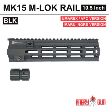 Handguard SUPER MODULAR 416 compatible with M-LOK, 10.5 inch (UMAREX/VFC) - Black OD-A-MK15-105U-BLK asgbox.pl Handguard SUPER MODULAR 416 compatible with M-LOK, 10.5 inch (UMAREX/VFC) - Black - obrazek 4