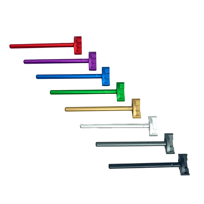 AAP-01/C CNC Aluminium Guide Rod - Silver OD-A-CTM0051-SV asgbox.pl AAP-01/C CNC Aluminium Guide Rod - Silver - obrazek 4