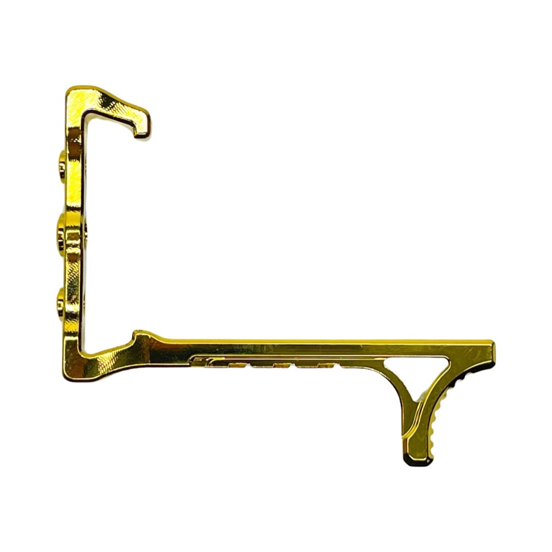 CNC aluminum FUKU-2 Reaper Charging Handle for AAP-01 - Gold (Electroplated) OD-A-CTM0050-EGD asgbox.pl CNC aluminum FUKU-2 Reaper Charging Handle for AAP-01 - Gold (Electroplated)