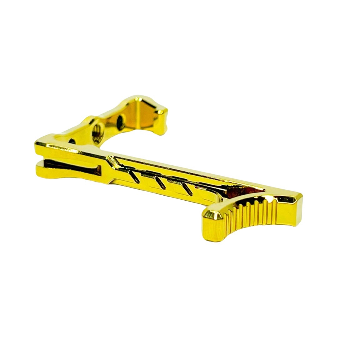 CNC aluminum FUKU-2 Reaper Charging Handle for AAP-01 - Gold (Electroplated) OD-A-CTM0050-EGD asgbox.pl CNC aluminum FUKU-2 Reaper Charging Handle for AAP-01 - Gold (Electroplated) - obrazek 2