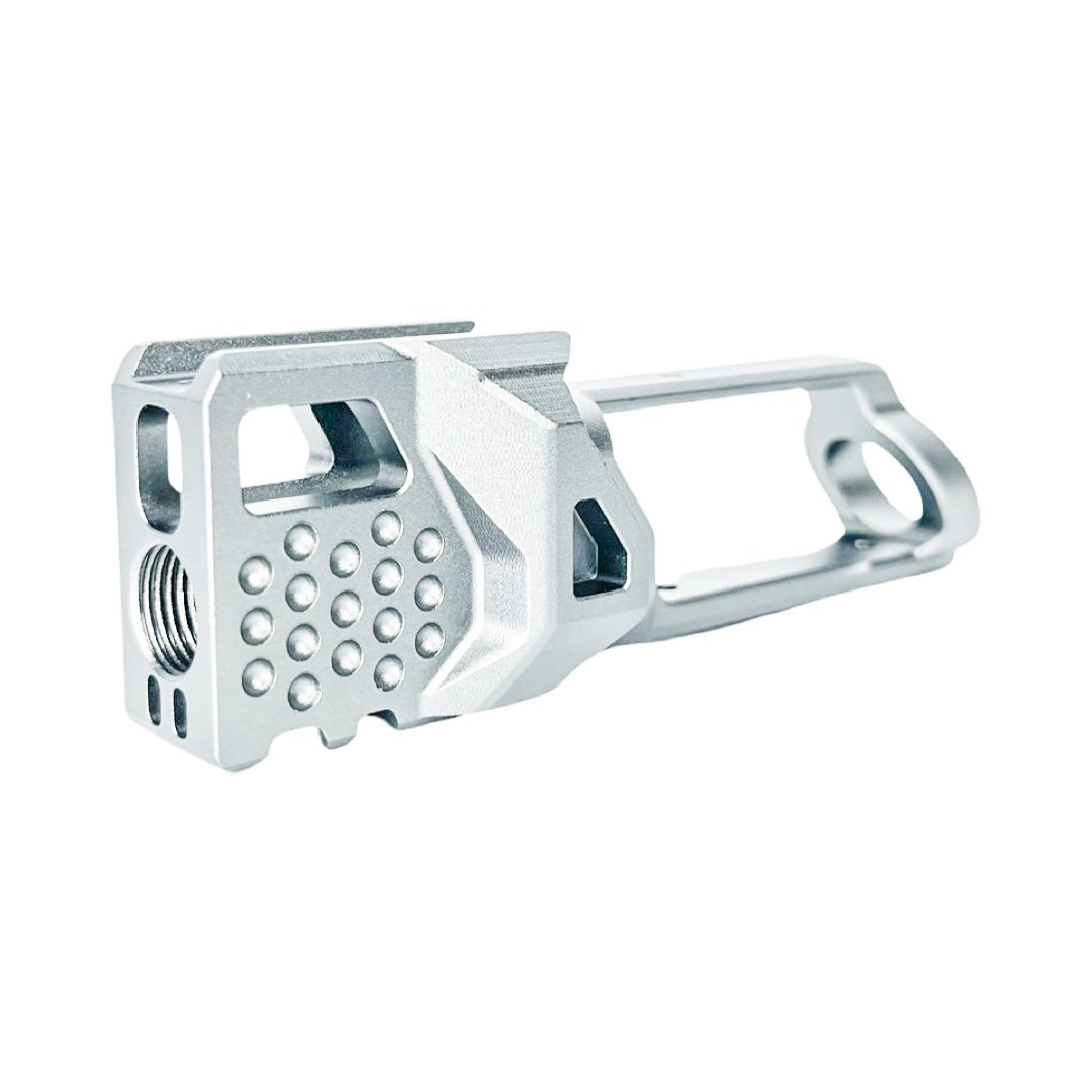 FUKU-2 CNC UPPER Compensator - Silver OD-A-CTM0038-SV asgbox.pl FUKU-2 CNC UPPER Compensator - Silver