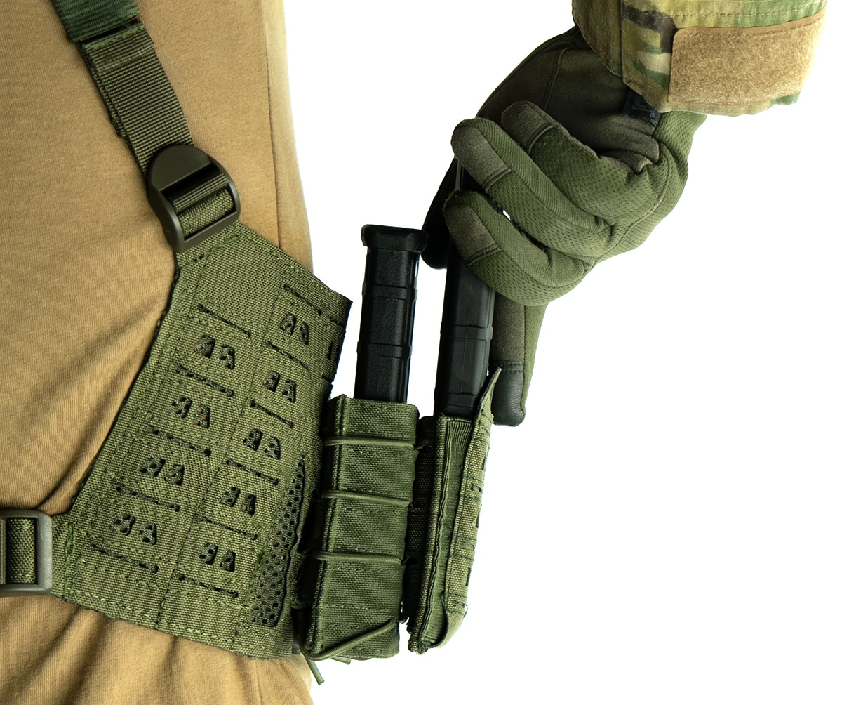Novritsch LOW-PROFILE MOLLE Chest-rig - Green OD-A-NOVRITSCH174-OD asgbox.pl Novritsch LOW-PROFILE MOLLE Chest-rig - Green - obrazek 4