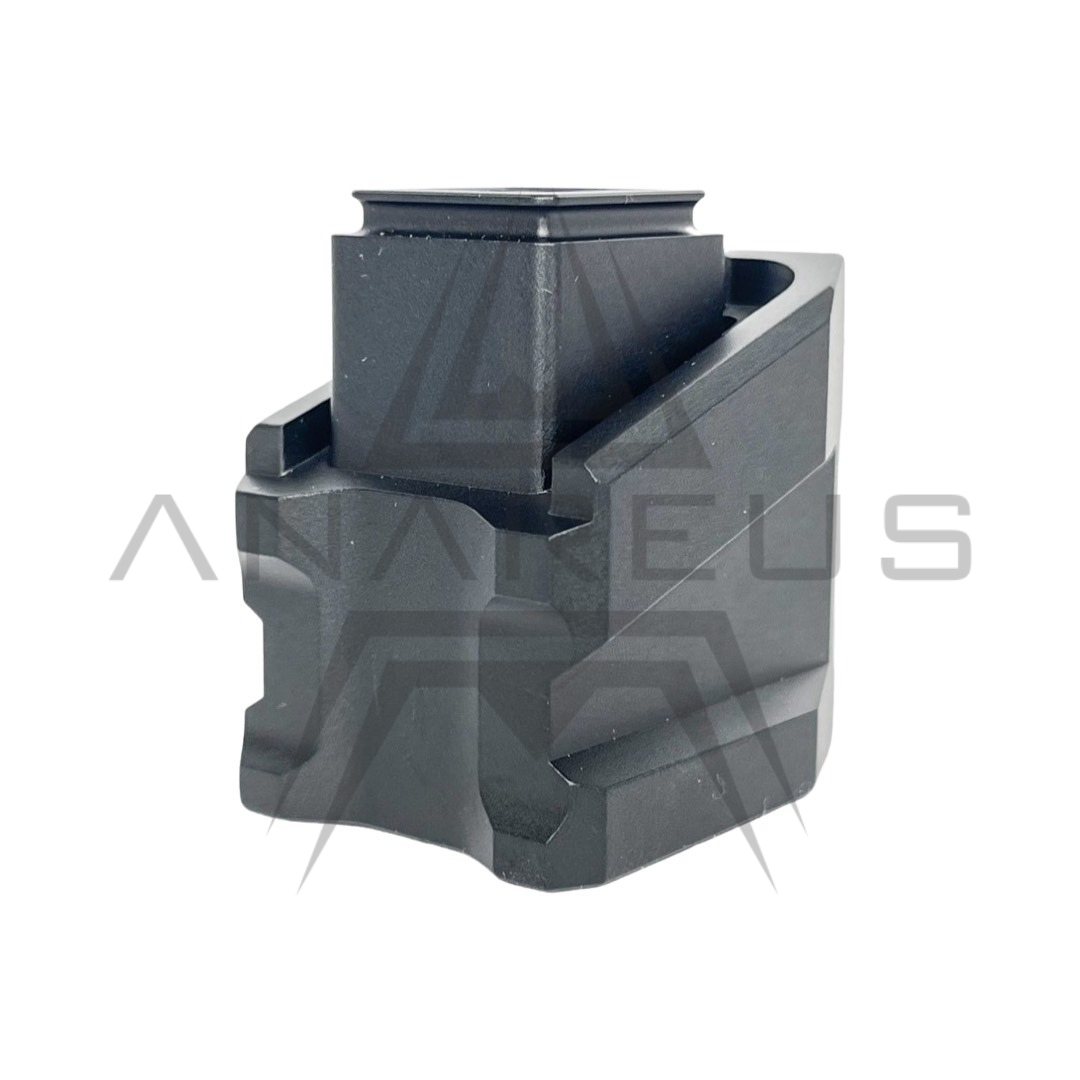 CTM Enlarged Aluminum Magazine Base Plate AAP-01 and G-Series - Black OD-A-CTM0052-BK asgbox.pl CTM Enlarged Aluminum Magazine Base Plate AAP-01 and G-Series - Black - obrazek 2