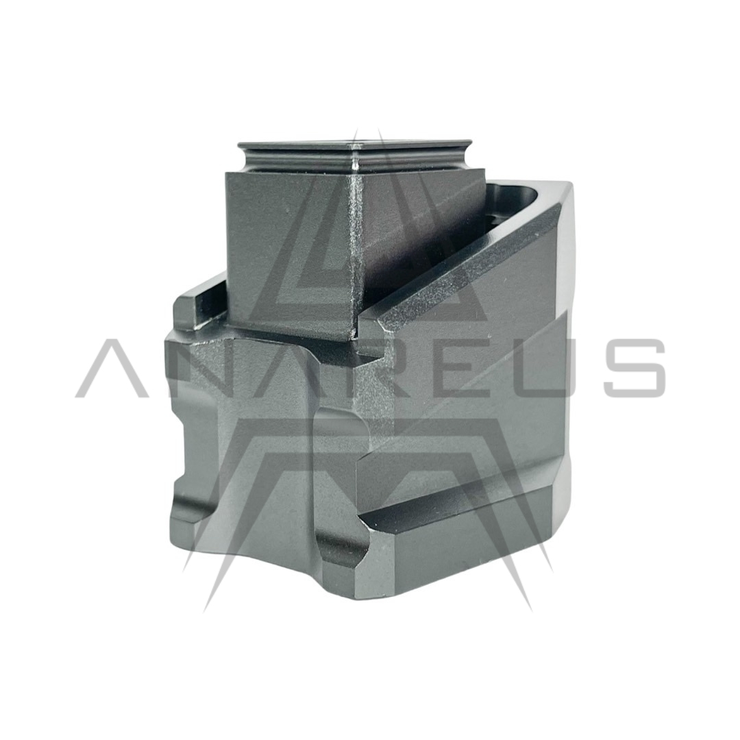 CTM Enlarged Aluminum Magazine Base Plate AAP-01 and G-Series - Grey OD-A-CTM0052-GY asgbox.pl CTM Enlarged Aluminum Magazine Base Plate AAP-01 and G-Series - Grey - obrazek 2