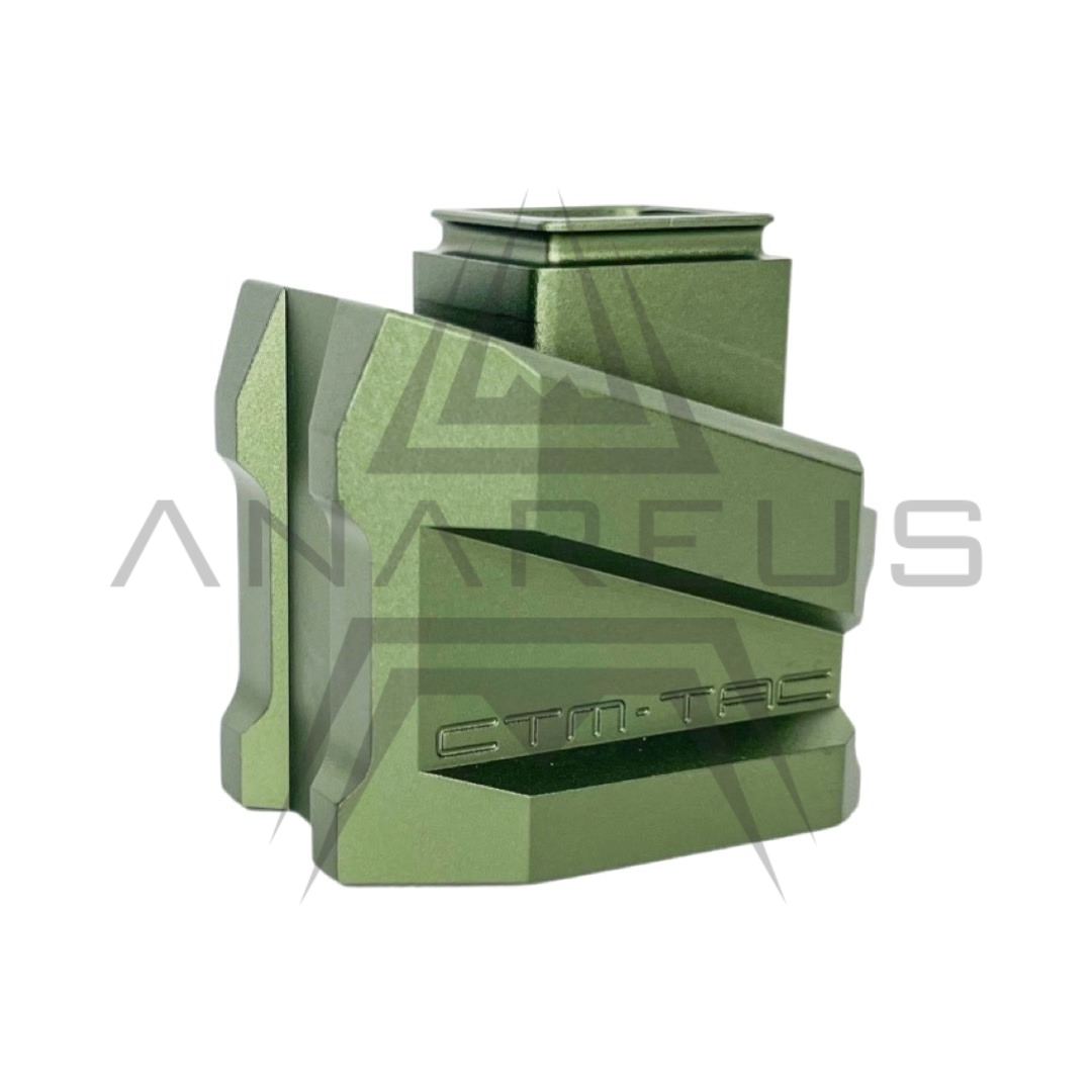 CTM Enlarged Aluminum Magazine Base Plate AAP-01 and G-Series - Green OD-A-CTM0052-OD asgbox.pl CTM Enlarged Aluminum Magazine Base Plate AAP-01 and G-Series - Green