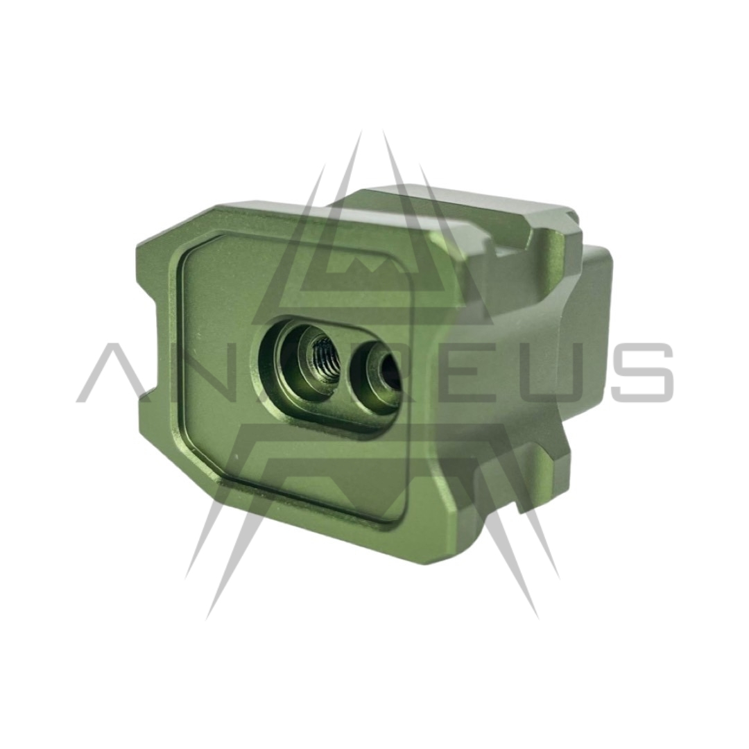 CTM Enlarged Aluminum Magazine Base Plate AAP-01 and G-Series - Green OD-A-CTM0052-OD asgbox.pl CTM Enlarged Aluminum Magazine Base Plate AAP-01 and G-Series - Green - obrazek 4