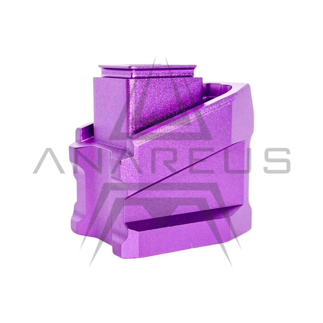 CTM Enlarged Aluminum Magazine Base Plate AAP-01 and G-Series - Purple OD-A-CTM0052-VT asgbox.pl CTM Enlarged Aluminum Magazine Base Plate AAP-01 and G-Series - Purple - obrazek 2