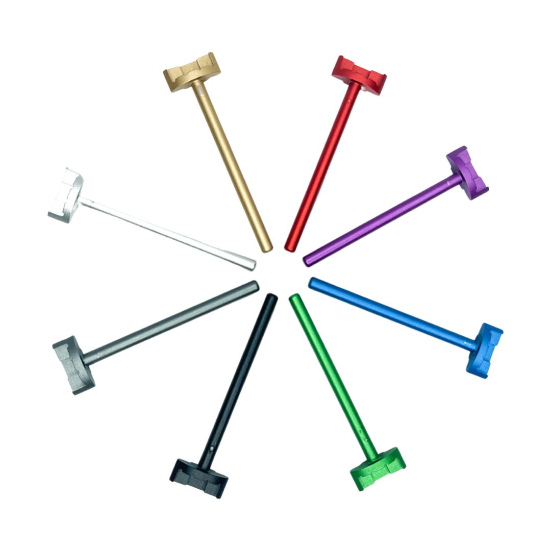 AAP-01/C CNC Aluminium Guide Rod - Green OD-A-CTM0051-OD asgbox.pl AAP-01/C CNC Aluminium Guide Rod - Green - obrazek 3