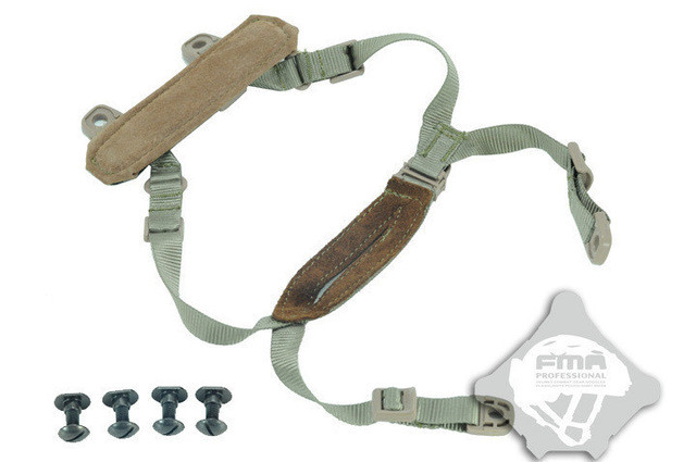 FMA Universal Helmet Suspension / Strap, H type - Tan OD-A-FMA007 asgbox.pl FMA Universal Helmet Suspension / Strap, H type - Tan