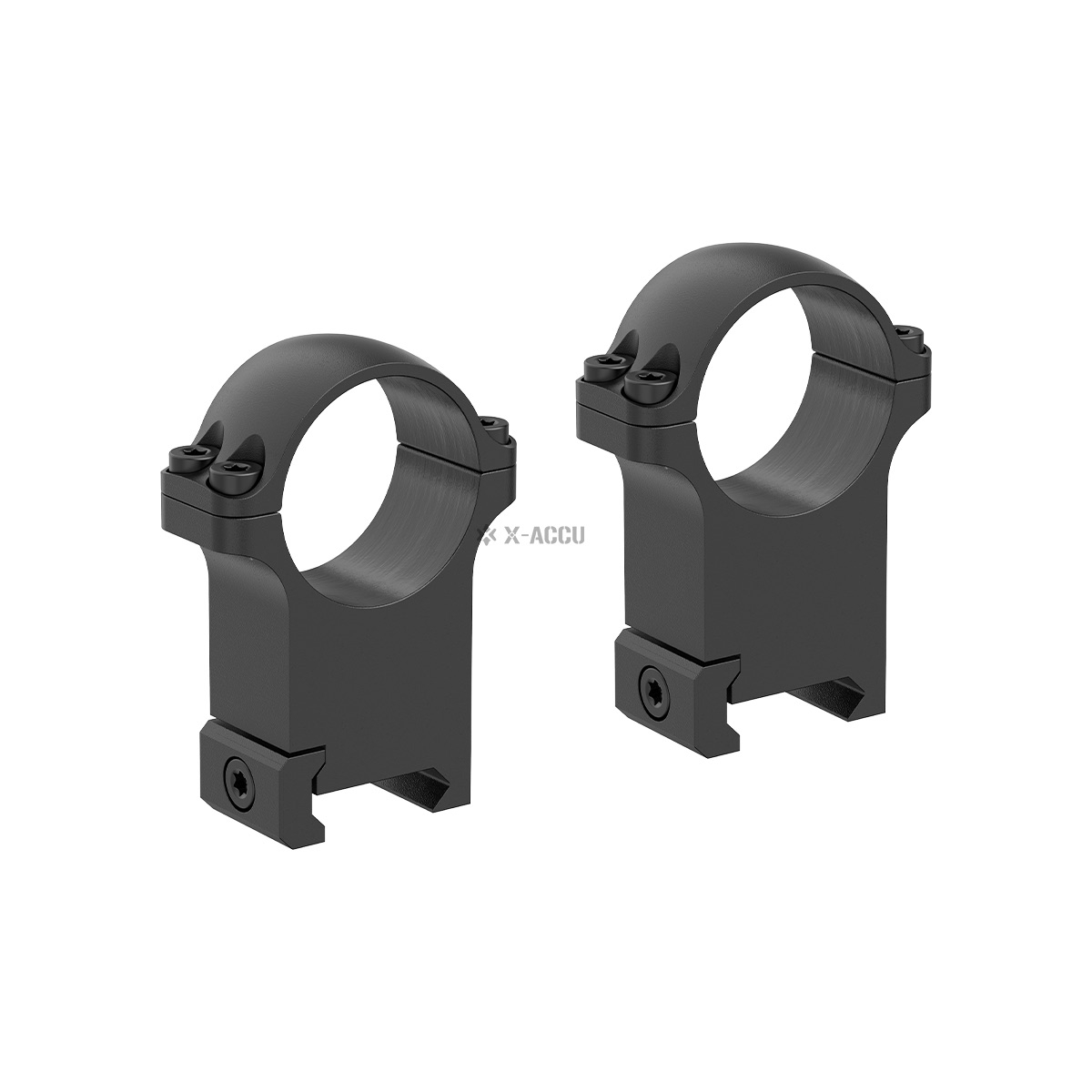 VO steel mounting rings 30mm, high - Black OD-A-XASR-S13 asgbox.pl VO steel mounting rings 30mm, high - Black - obrazek 2