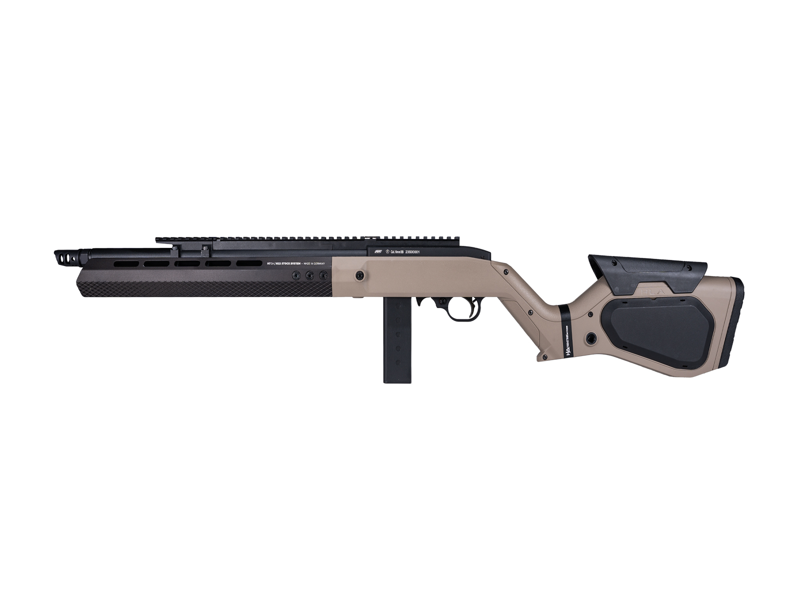ASG Gas Rifle Hybrid Series H-22 STC GBBR - Tan OD-A-ASG350-TAN asgbox.pl ASG Gas Rifle Hybrid Series H-22 STC GBBR - Tan
