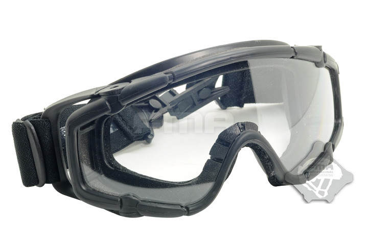 FMA SI Tactical Ballistic Goggle (2 Visors), Helmet Mount - Black OD-A-TB423 asgbox.pl FMA SI Tactical Ballistic Goggle (2 Visors), Helmet Mount - Black - obrazek 2