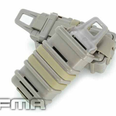 FMA Plastic MOLLE FastMag Pouch for MP7 Magazines, 2 pcs - Tan