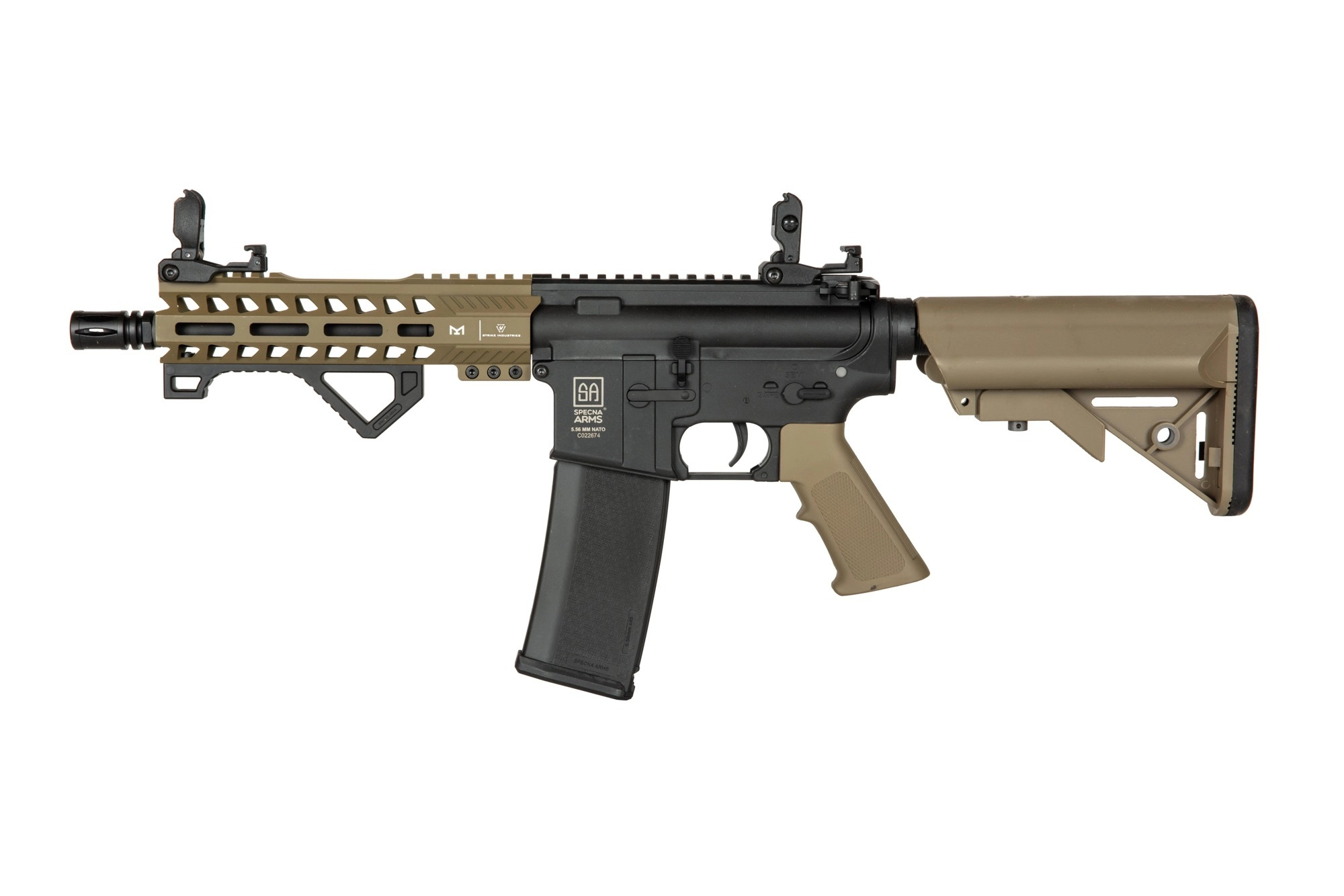 SA M4 CQB M-LOK HAL ETU(TM) (SA-C17 CORE(TM)) - Black/Tan OD-A-SPARMS245-BKTN asgbox.pl SA M4 CQB M-LOK HAL ETU(TM) (SA-C17 CORE(TM)) - Black/Tan