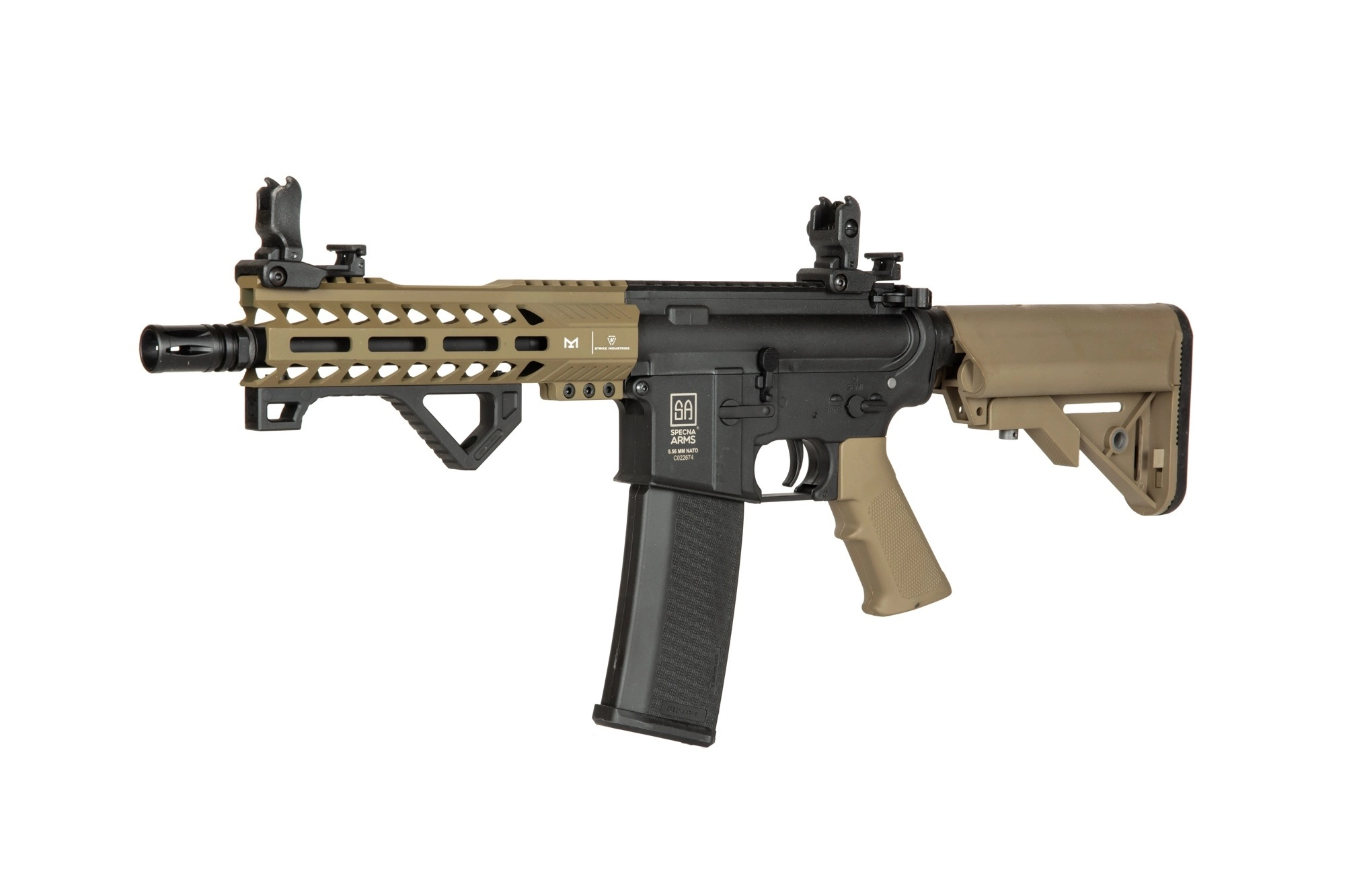 SA M4 CQB M-LOK HAL ETU(TM) (SA-C17 CORE(TM)) - Black/Tan OD-A-SPARMS245-BKTN asgbox.pl SA M4 CQB M-LOK HAL ETU(TM) (SA-C17 CORE(TM)) - Black/Tan - obrazek 2