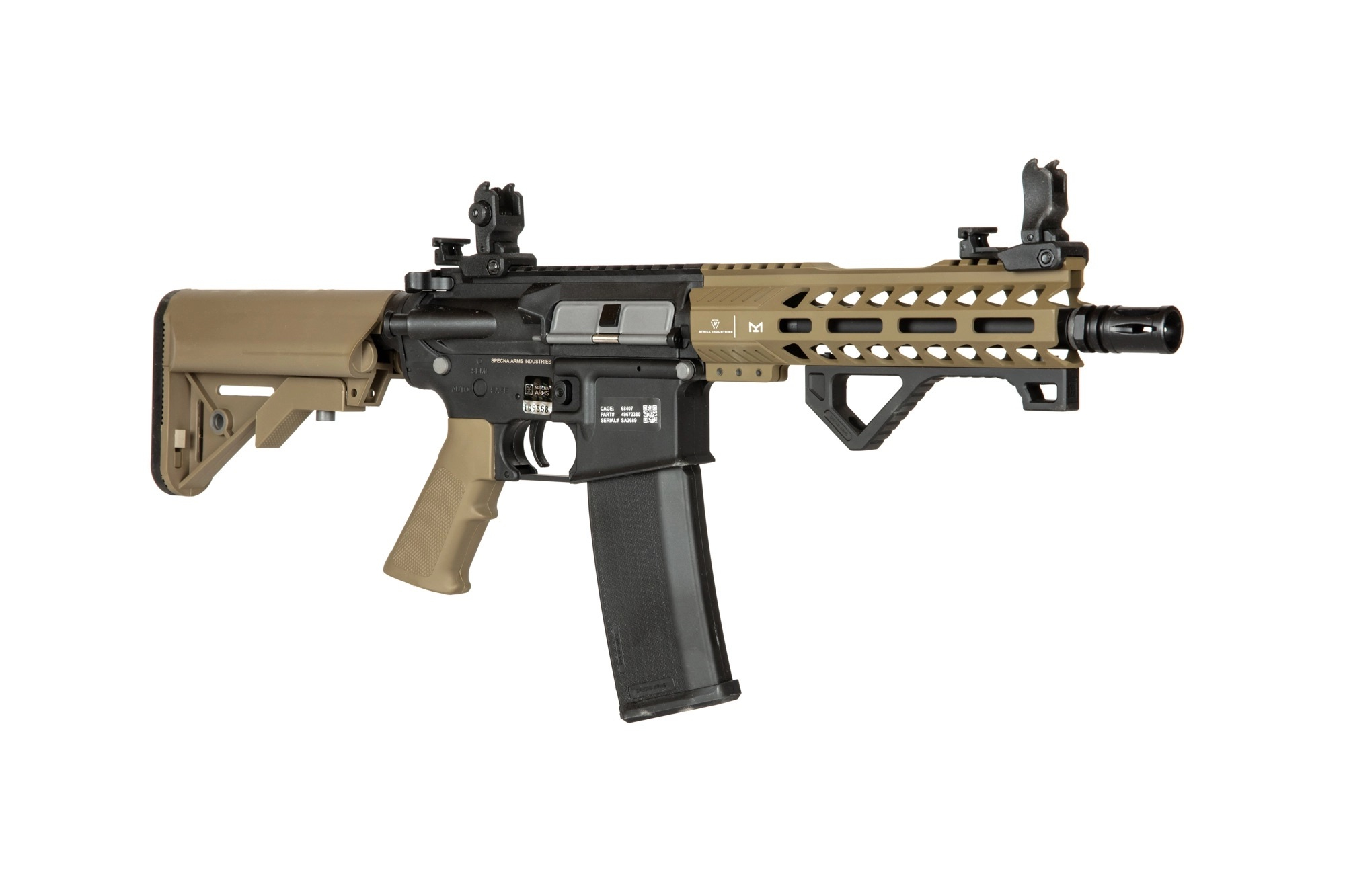 SA M4 CQB M-LOK HAL ETU(TM) (SA-C17 CORE(TM)) - Black/Tan OD-A-SPARMS245-BKTN asgbox.pl SA M4 CQB M-LOK HAL ETU(TM) (SA-C17 CORE(TM)) - Black/Tan - obrazek 3