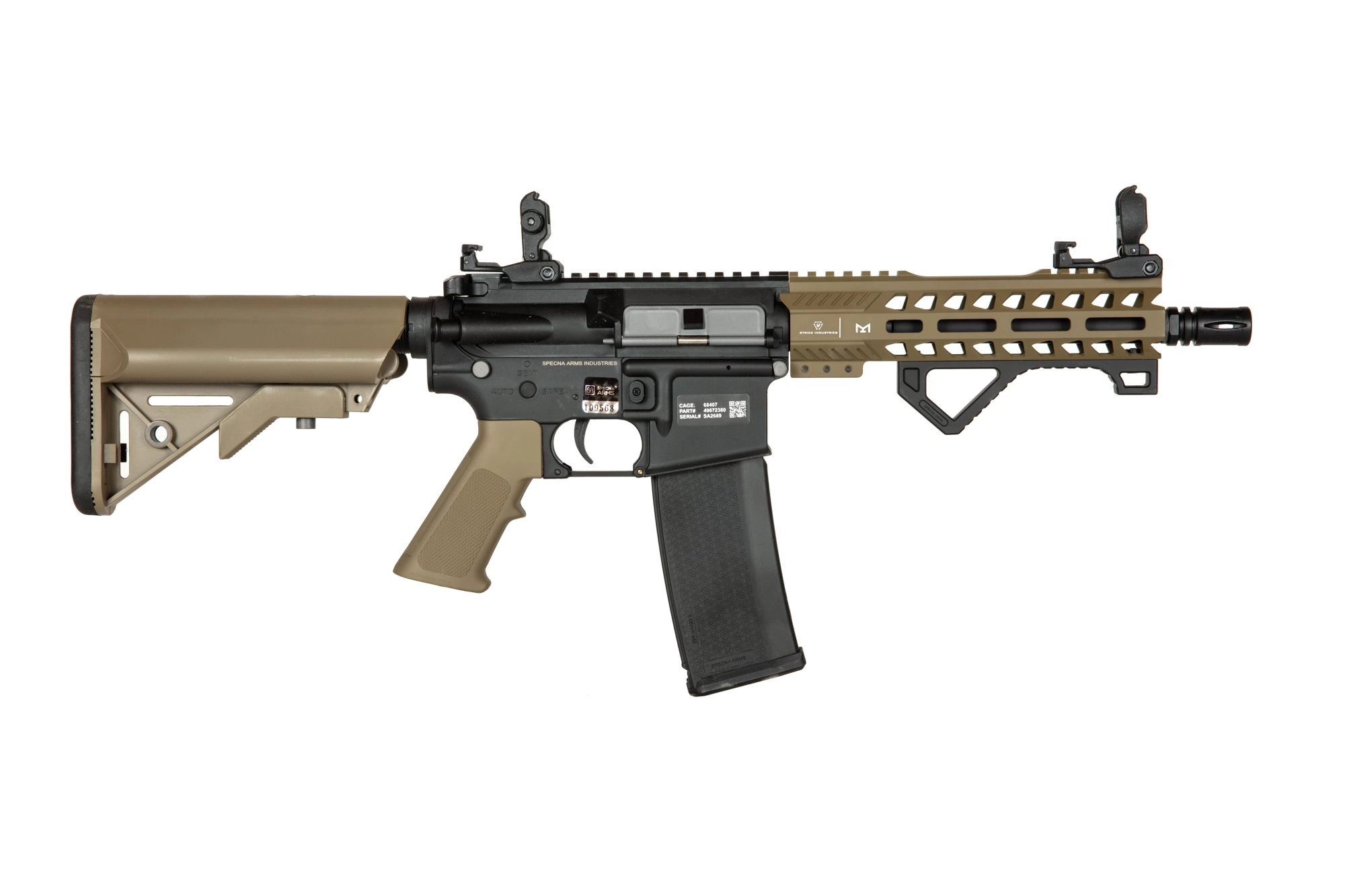 SA M4 CQB M-LOK HAL ETU(TM) (SA-C17 CORE(TM)) - Black/Tan OD-A-SPARMS245-BKTN asgbox.pl SA M4 CQB M-LOK HAL ETU(TM) (SA-C17 CORE(TM)) - Black/Tan - obrazek 4