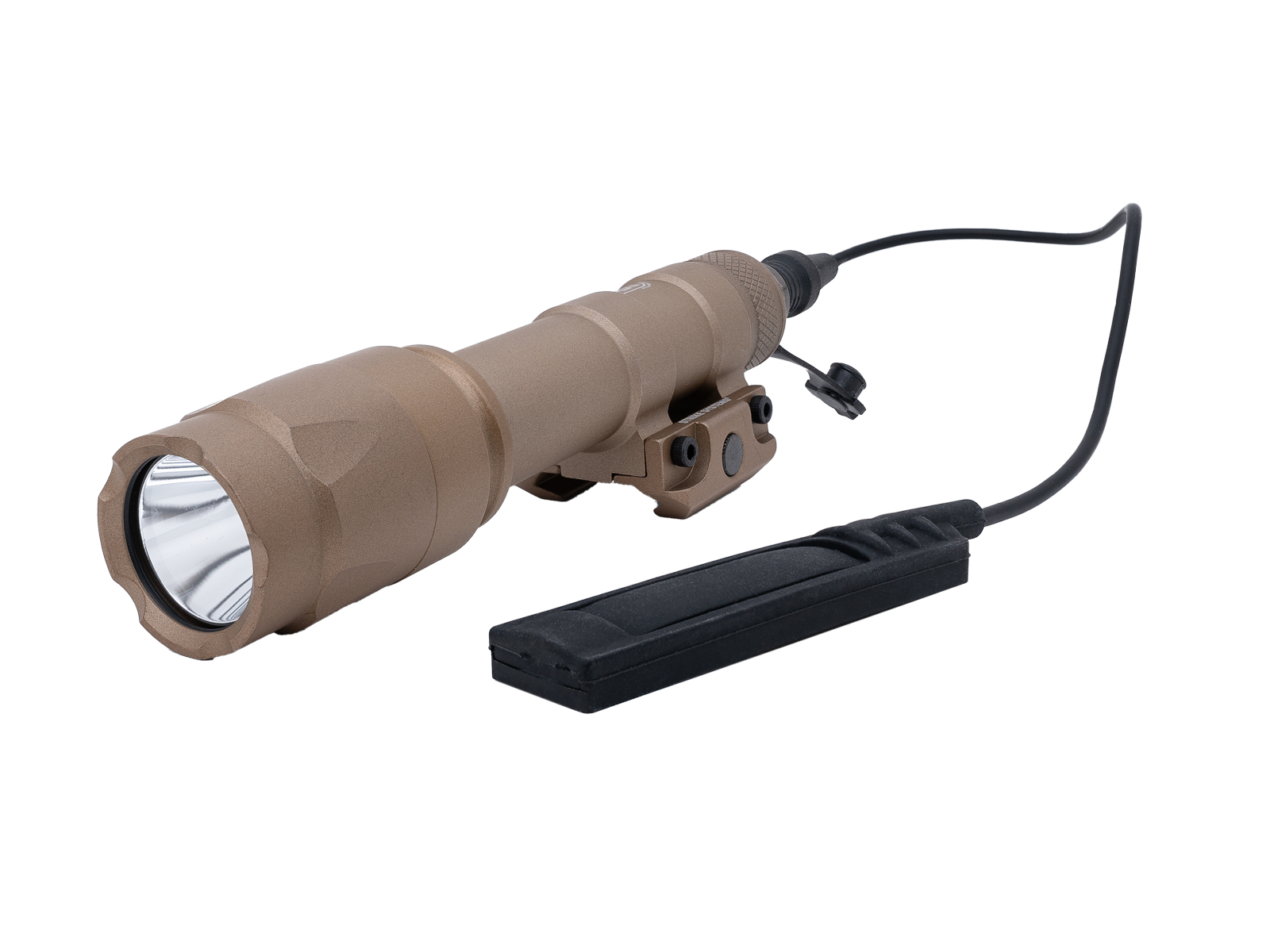 STRIKE WL1080 Tactical Flashlight with RIS Mount, 1080 lm - Tan OD-A-STRIKE076-TAN asgbox.pl STRIKE WL1080 Tactical Flashlight with RIS Mount, 1080 lm - Tan
