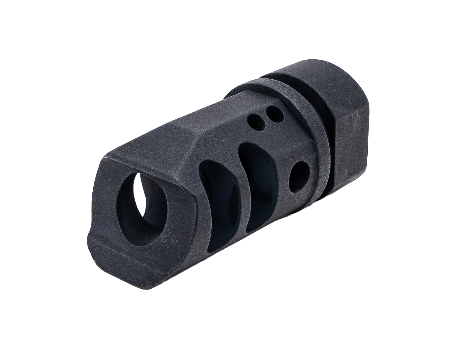 ASG CNC Flash hider EVO Carbine, 14- mm CCW - Black OD-A-ASG352 asgbox.pl ASG CNC Flash hider EVO Carbine, 14- mm CCW - Black