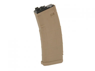 WE Gas Magazine PolyMAG V3 for WE M4/16 GBBR (Open bolt), 30 BBs - Tan