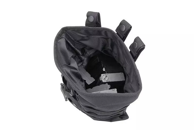 GFC Molle Magazine Dump Pouch - Black OD-A-GFC055-BK asgbox.pl GFC Molle Magazine Dump Pouch - Black - obrazek 3