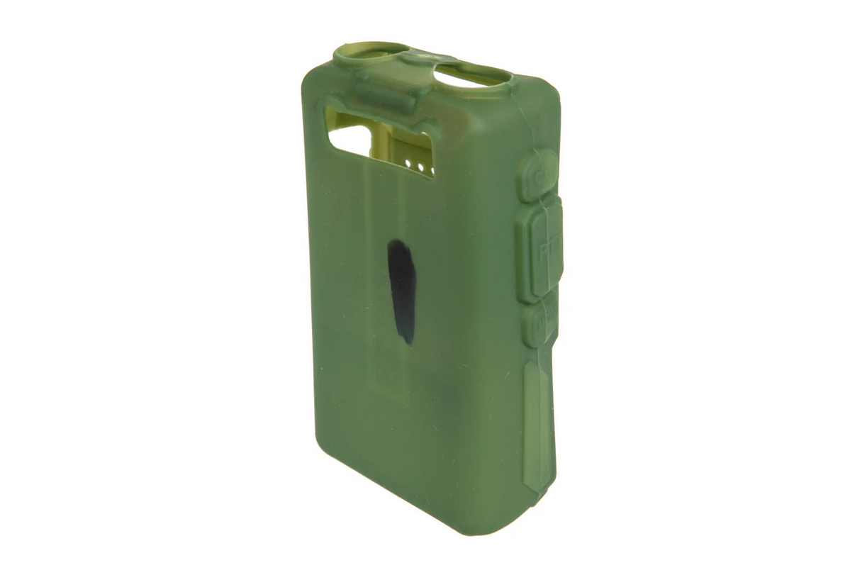 Baofeng UV-5R Radio Rubber Case - Green OD-A-BAOF017-OD asgbox.pl Baofeng UV-5R Radio Rubber Case - Green - obrazek 2