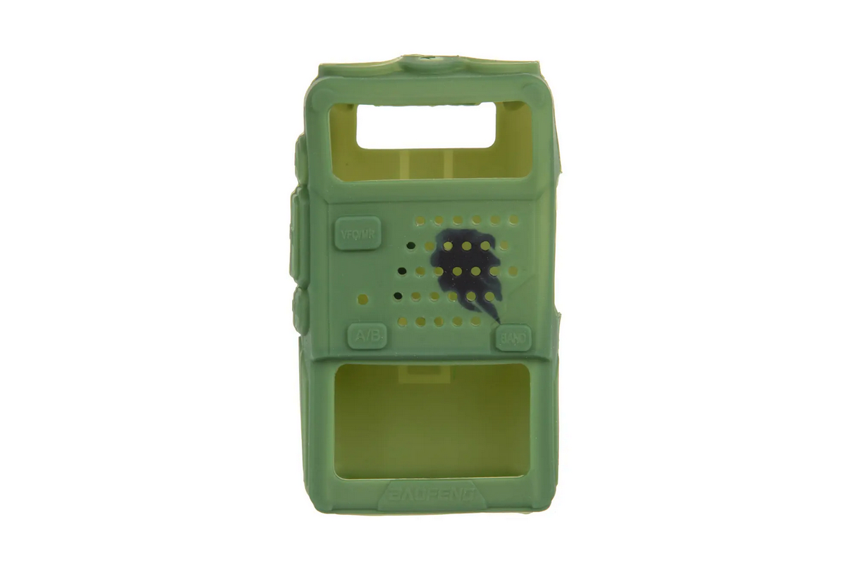 Baofeng UV-5R Radio Rubber Case - Green OD-A-BAOF017-OD asgbox.pl Baofeng UV-5R Radio Rubber Case - Green - obrazek 3