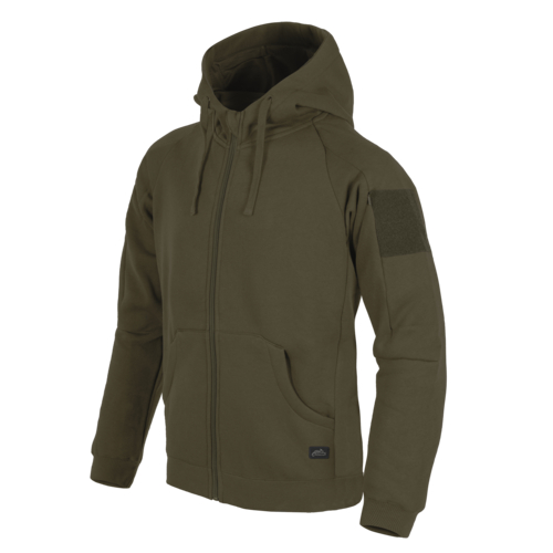HELIKON Urban Tactical Hoodie Lite (FullZip)(R) - Green OD-A-BL-ULF-CB-82-B02 asgbox.pl HELIKON Urban Tactical Hoodie Lite (FullZip)(R) - Green