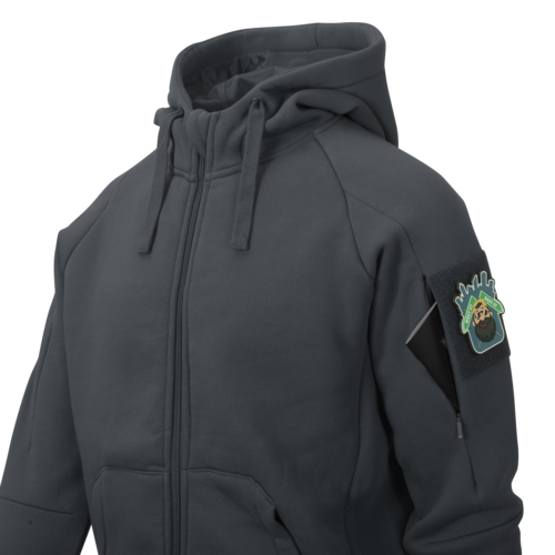 HELIKON Urban Tactical Hoodie Lite (FullZip)(R) - Green OD-A-BL-ULF-CB-82-B02 asgbox.pl HELIKON Urban Tactical Hoodie Lite (FullZip)(R) - Green - obrazek 4