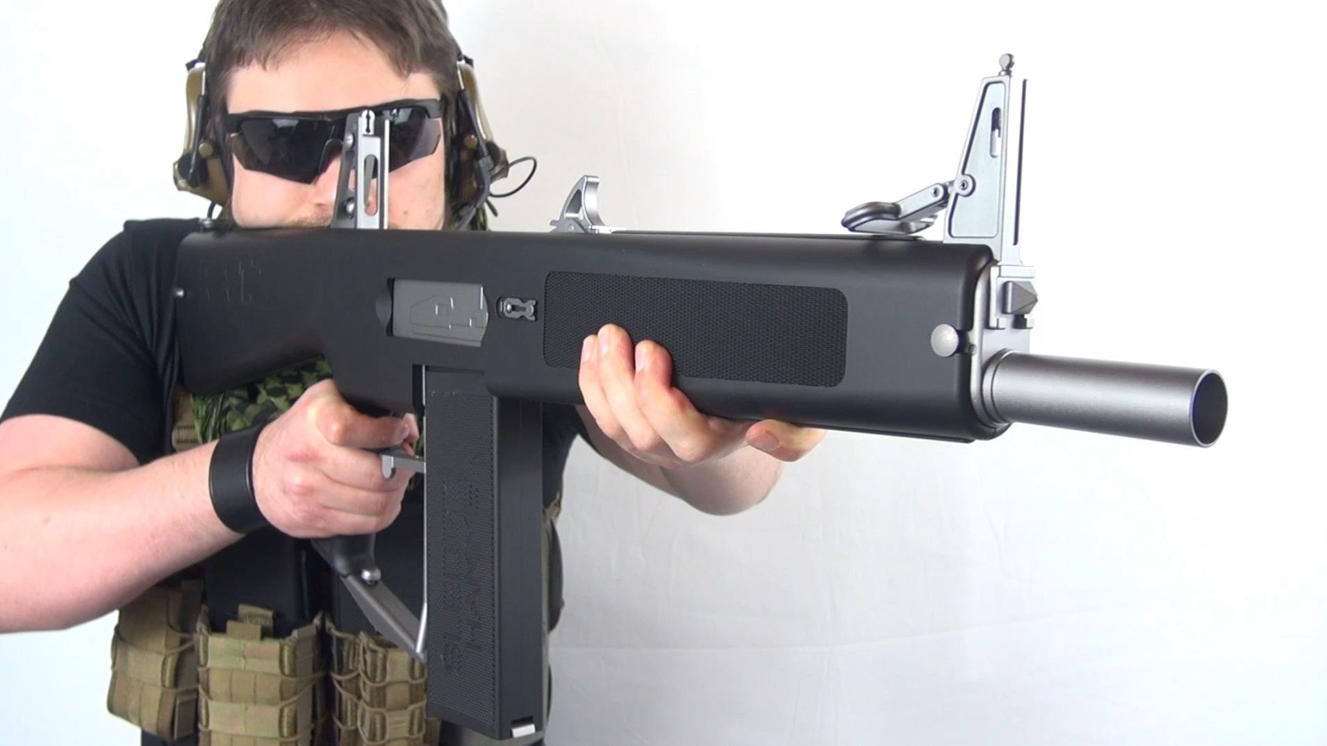 TM Automatic AEG Shotgun AA-12, 3-Shot - Black OD-A-EM00070 asgbox.pl TM Automatic AEG Shotgun AA-12, 3-Shot - Black - obrazek 2