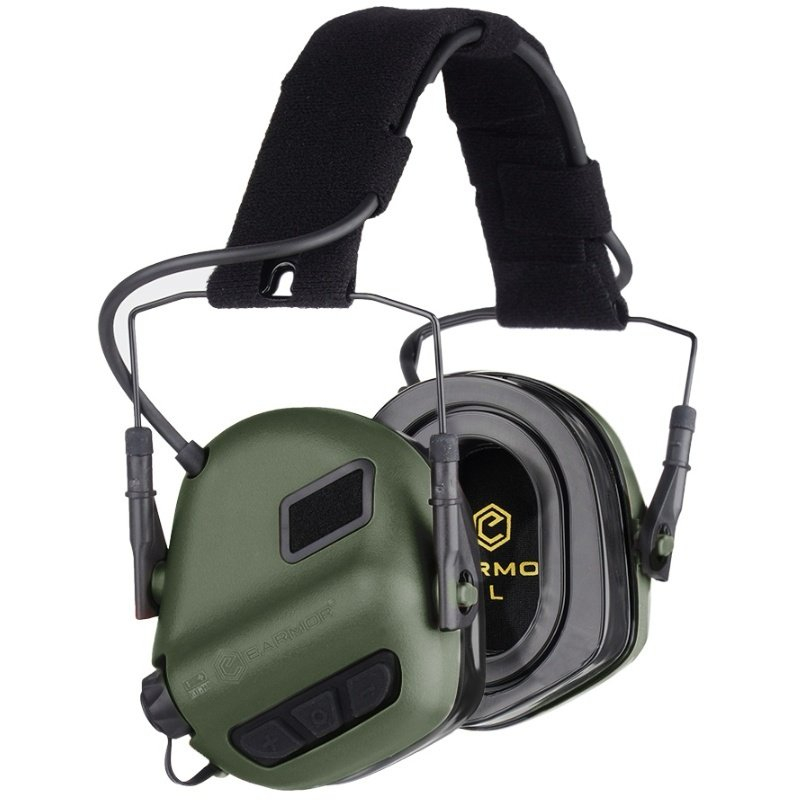 EARMOR M31 PLUS Electronic Hearing Protector - Foliage Green OD-A-M31-FG-PLUS asgbox.pl EARMOR M31 PLUS Electronic Hearing Protector - Foliage Green