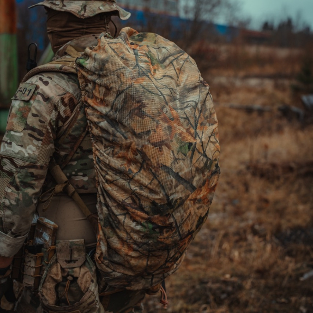 KMCS Pack cover (medium) with 3D leafs - Dark Forest OD-A-KM-Pack-M-DF asgbox.pl KMCS Pack cover (medium) with 3D leafs - Dark Forest - obrazek 3