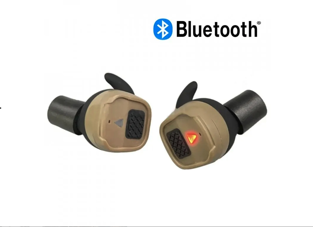 EARMOR M20T Bluetooth Earplugs Hearing Protection - Coyote Brown OD-A-M20T-CB asgbox.pl EARMOR M20T Bluetooth Earplugs Hearing Protection - Coyote Brown