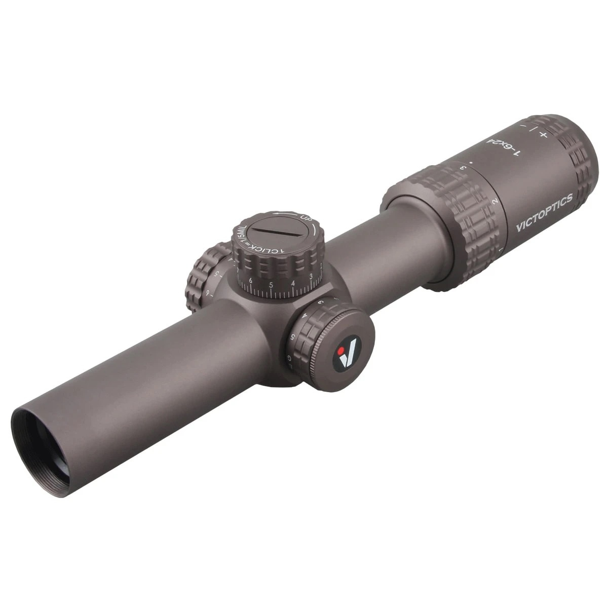 VictOptics S6 1-6x24 SFP LPVO Riflescope - Brown OD-A-OPSL23 asgbox.pl VictOptics S6 1-6x24 SFP LPVO Riflescope - Brown