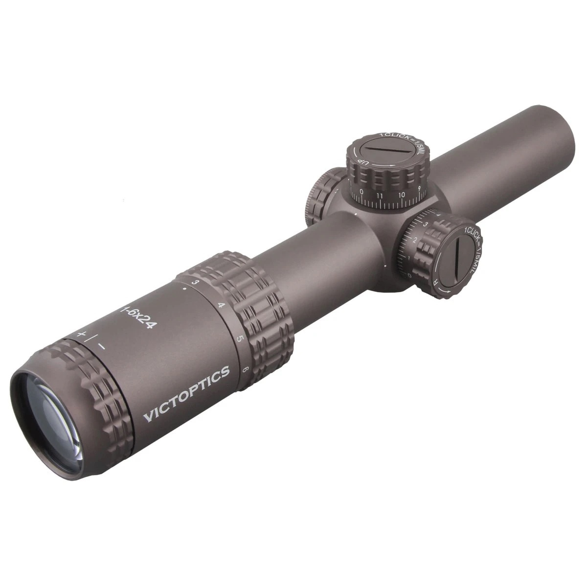 VictOptics S6 1-6x24 SFP LPVO Riflescope - Brown OD-A-OPSL23 asgbox.pl VictOptics S6 1-6x24 SFP LPVO Riflescope - Brown - obrazek 3