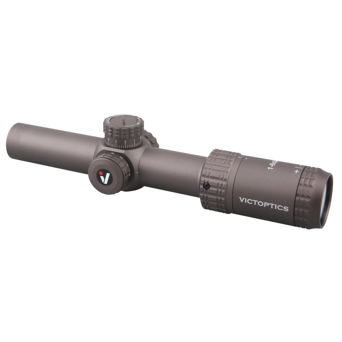 VictOptics S6 1-6x24 SFP LPVO Riflescope - Brown OD-A-OPSL23 asgbox.pl VictOptics S6 1-6x24 SFP LPVO Riflescope - Brown - obrazek 4
