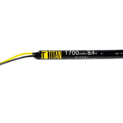 NiMH battery TITAN 8.4V 1700mAh, small Tamiya - Stick (AK)