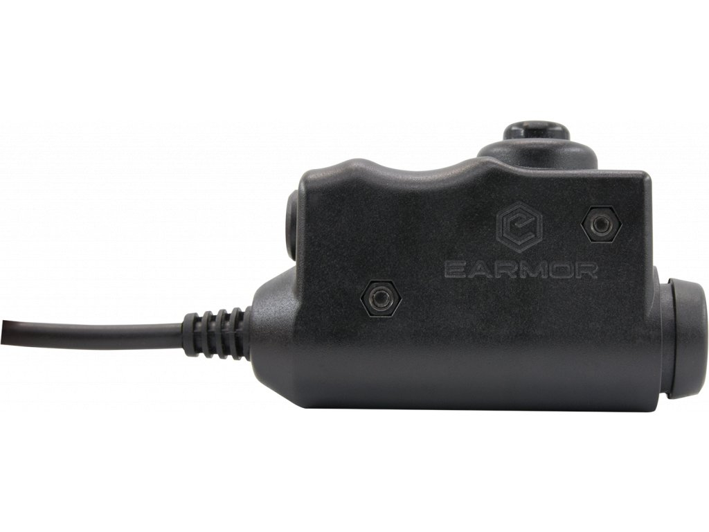 EARMOR M51 PTT, Kenwood / Baofeng 2-pin Connector OD-A-M51-KEN asgbox.pl EARMOR M51 PTT, Kenwood / Baofeng 2-pin Connector - obrazek 4