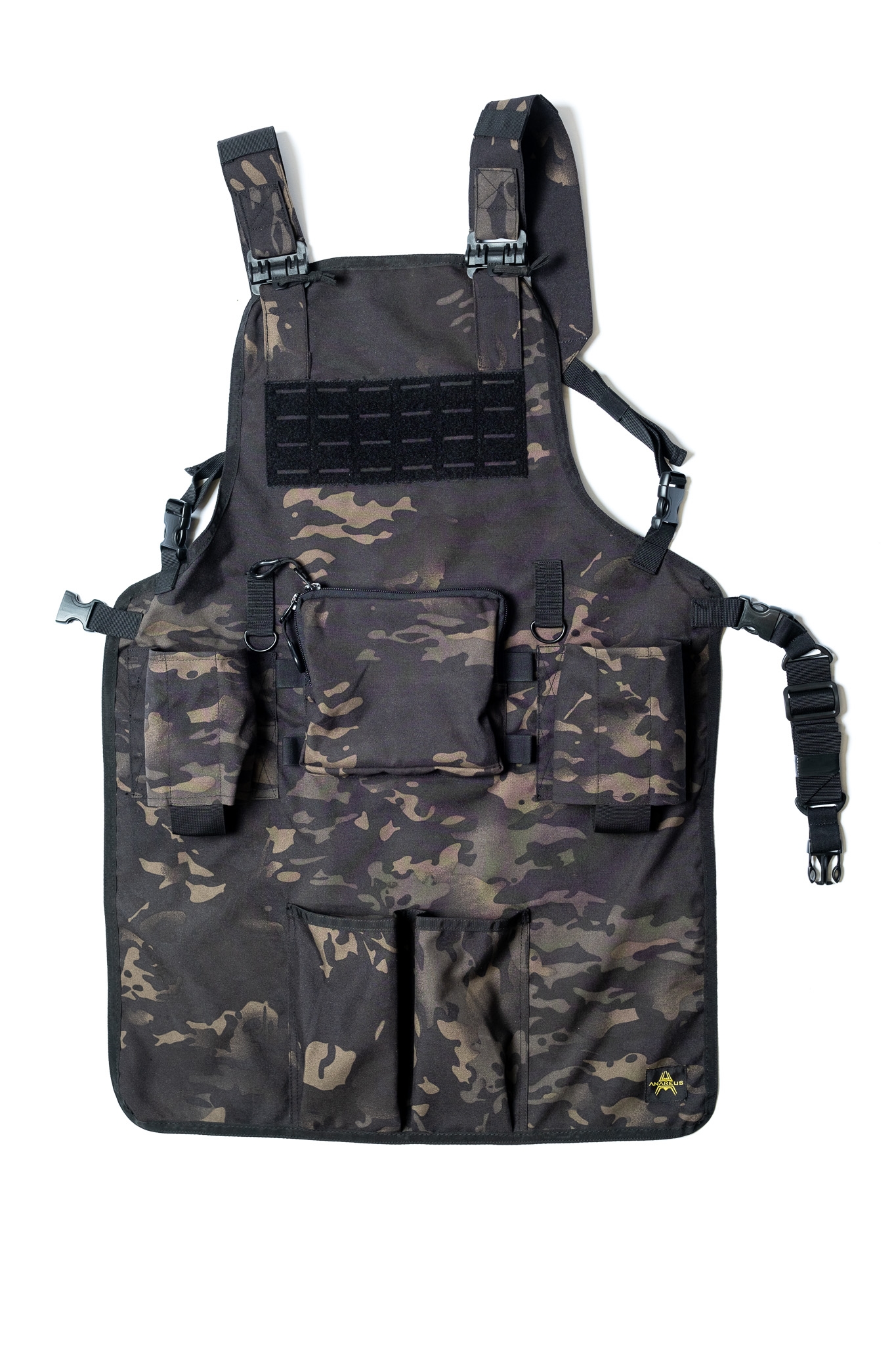 ANAREUS Tactical Grill Apron GrillCommander, Laser-cut - MC Black OD-A-ANAR81-MCB asgbox.pl ANAREUS Tactical Grill Apron GrillCommander, Laser-cut - MC Black