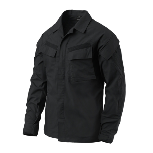 HELIKON Tactical Shirt RAID PolyCotton Stretch Ripstop - Black OD-A-BL-RAD-SP-01-B02 asgbox.pl HELIKON Tactical Shirt RAID PolyCotton Stretch Ripstop - Black