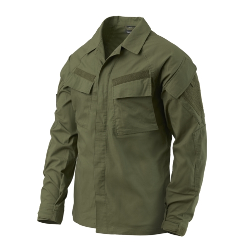 HELIKON Tactical Shirt RAID PolyCotton Stretch Ripstop - Green OD-A-BL-RAD-SP-02-B02 asgbox.pl HELIKON Tactical Shirt RAID PolyCotton Stretch Ripstop - Green