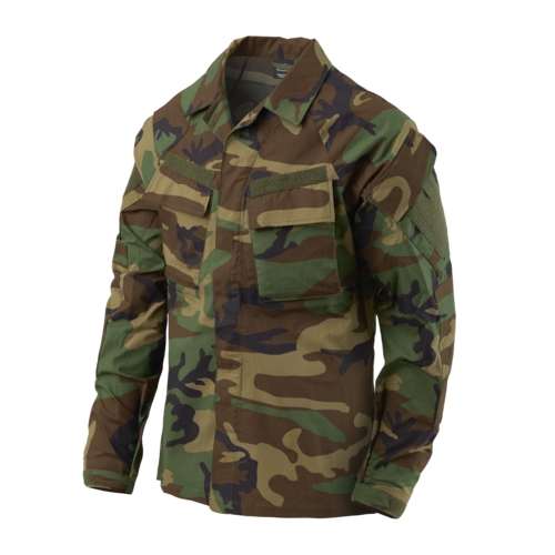 HELIKON Tactical Shirt RAID PolyCotton Stretch Ripstop - US Woodland OD-A-BL-RAD-SP-03-B02 asgbox.pl HELIKON Tactical Shirt RAID PolyCotton Stretch Ripstop - US Woodland