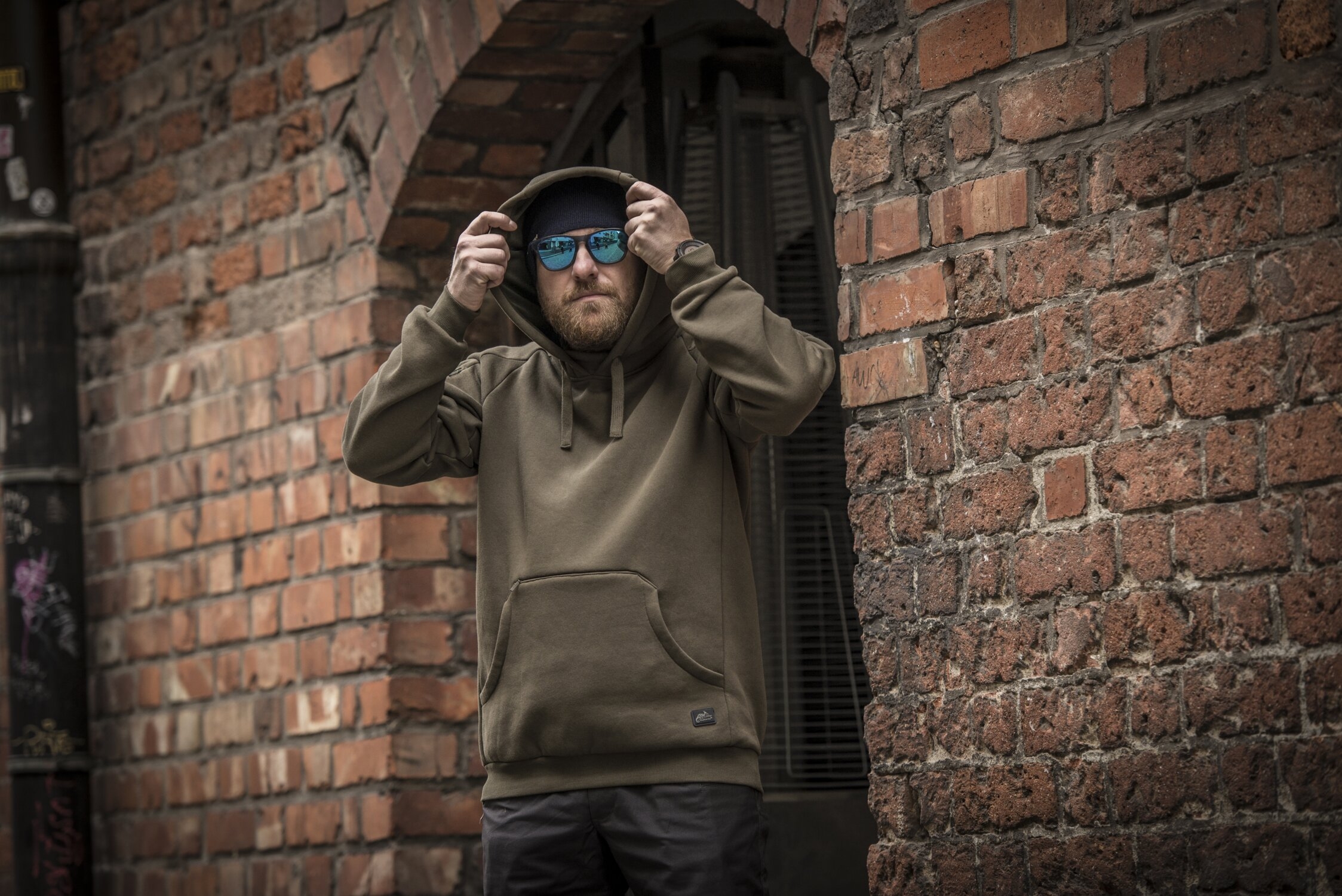 HELIKON Sweatshirt Urban Tactical Lite (Kangaroo) - Grey OD-A-BL-ULK-CB-19-B02 asgbox.pl HELIKON Sweatshirt Urban Tactical Lite (Kangaroo) - Grey - obrazek 2